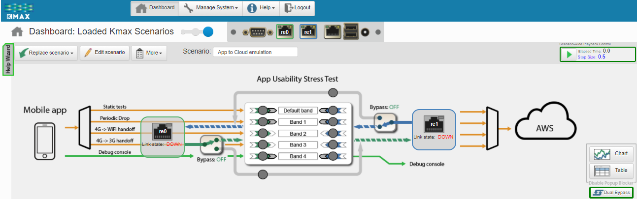 KMAX GUI Scenario Example